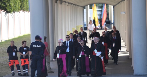 Franciszek w łagiewnickim sanktuarium