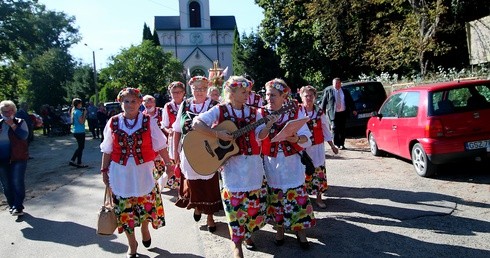 Podziękowanie za trud pracy na roli 