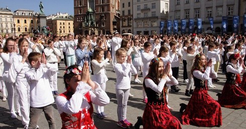 Róża, taniec i Jezus Miłosierny