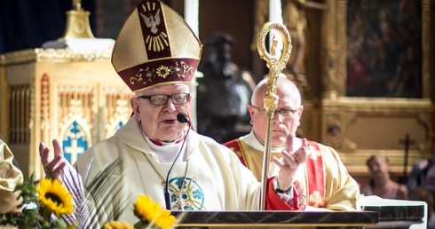 Kardynał Henryk Gulbinowicz w szpitalu