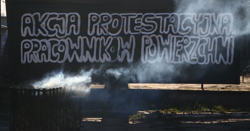 Zaostrzają się protesty na kopalniach