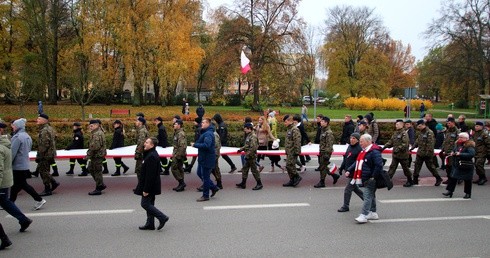 Elbląg. Obchody 101. rocznicy odzyskania niepodległości