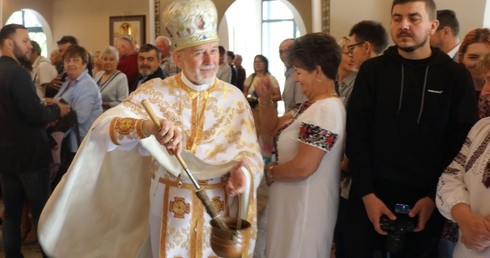 Uroczystości u elbląskich grekokatolików