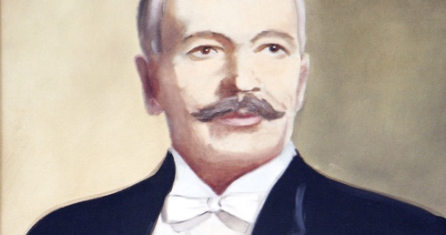Portret absolwenta płockiej Małachowianki - Ignacego Mościckiego