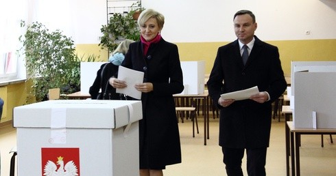 Prezydent zagłosował w Krakowie