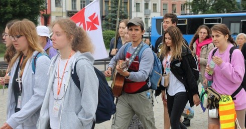 XXXI EPP - wyjście grup z Elbląga