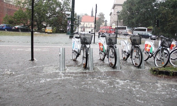 Gdy spadnie za dużo wody na raz