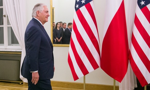 Rex Tillerson odwiedził prezesa PiS