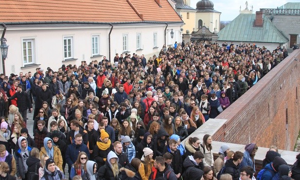 Pielgrzymka maturzystów diecezji płockiej