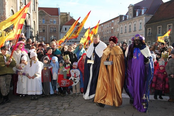 Podczas orszaku Trzech Króli