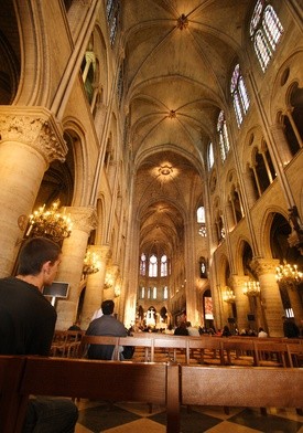W paryskiej katedrze Nore Dame