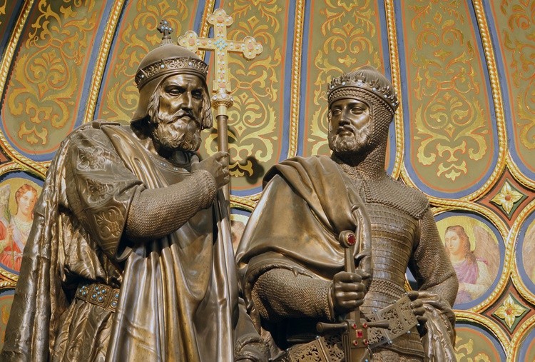 Mieszko I i Bolesław Chrobry