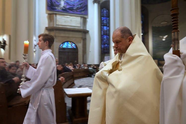 Liturgia Wieczerzy Pańskiej w katedrze