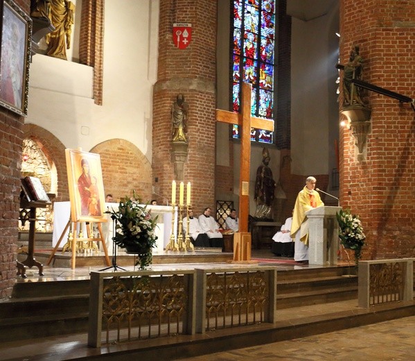Symbole ŚDM - Katedra św. Mikołaja, dzień drugi 