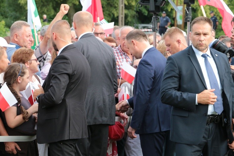 Prezydent RP Andrzej Duda w Makowie Mazowieckim
