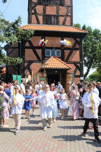 Procesja Bożego Ciała w Stegnie