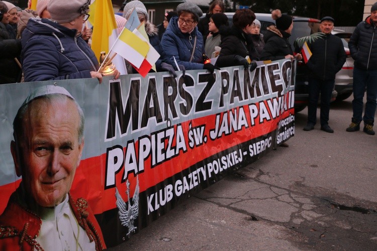Sierpc. Marsz papieski