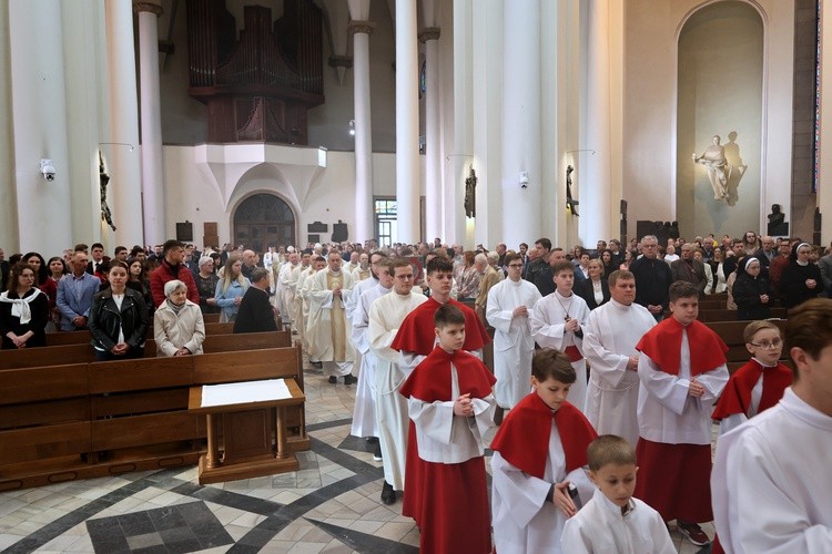 Liturgia Wieczerzy Pańskiej w katedrze