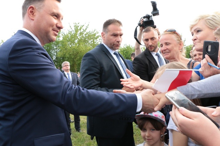 Prezydent RP Andrzej Duda w Makowie Mazowieckim