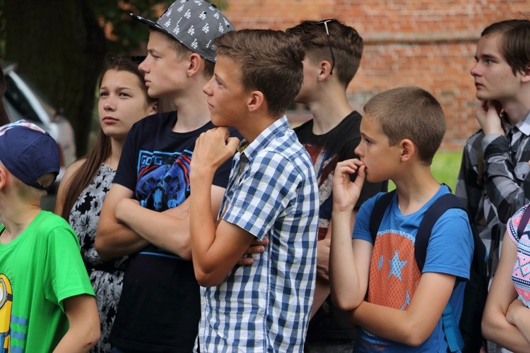 Młodzież i dzieci z Białorusi w Sztumie