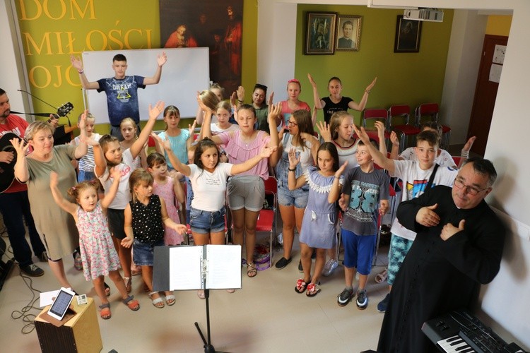 Warsztaty muzyczne w Dąbrowie k. Mławy