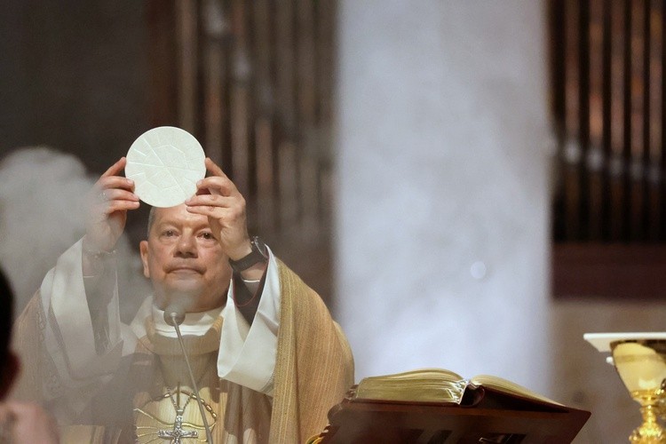 Liturgia Wieczerzy Pańskiej w katedrze