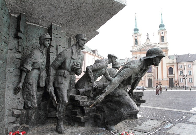 Warszawa, pomnik Powstania Warszawskiego