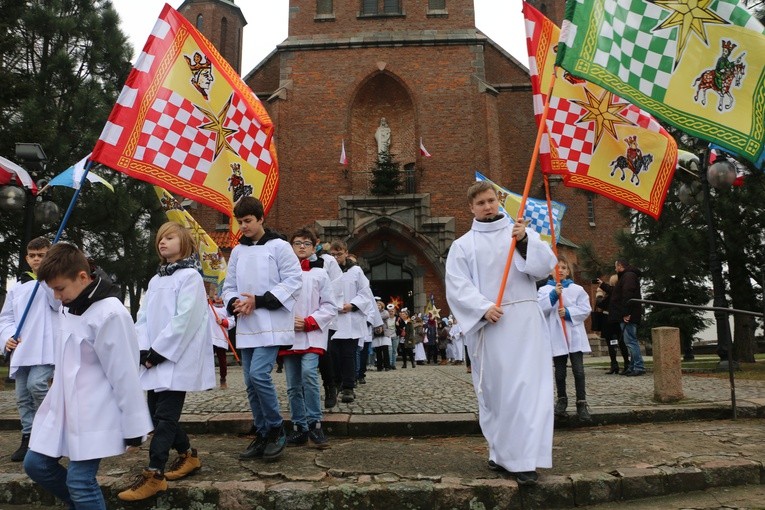 Baboszewo. Mali kolędnicy misyjni
