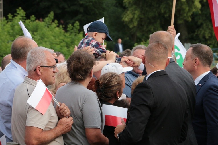 Prezydent RP Andrzej Duda w Makowie Mazowieckim