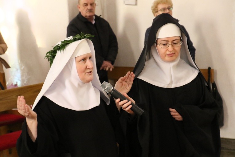 Śluby wieczyste u benedyktynek w Sierpcu