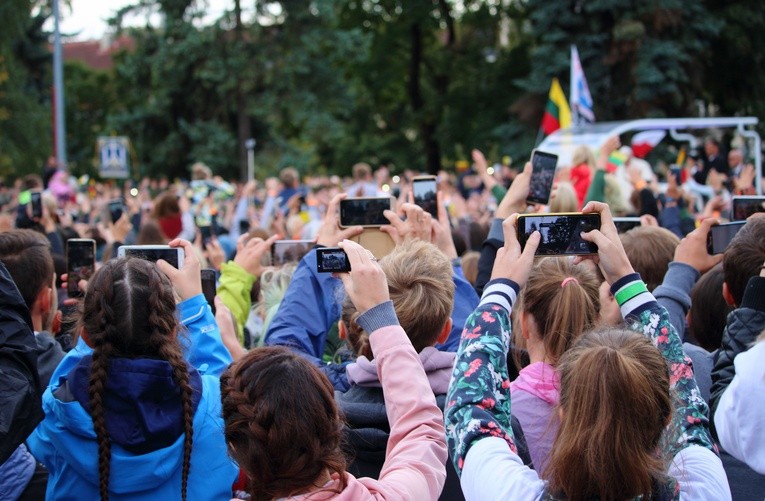 Młodzież z diecezji elbląskiej w Wilnie 