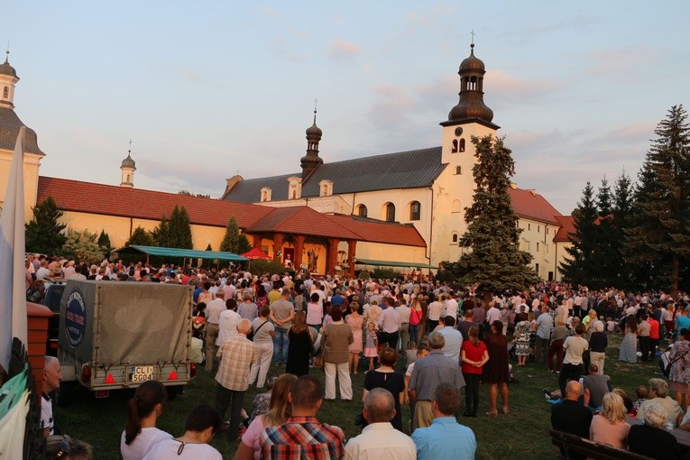 Pielgrzymi w Skępem