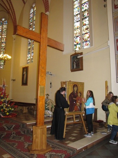 Znaki ŚDM w Przasnyszu
