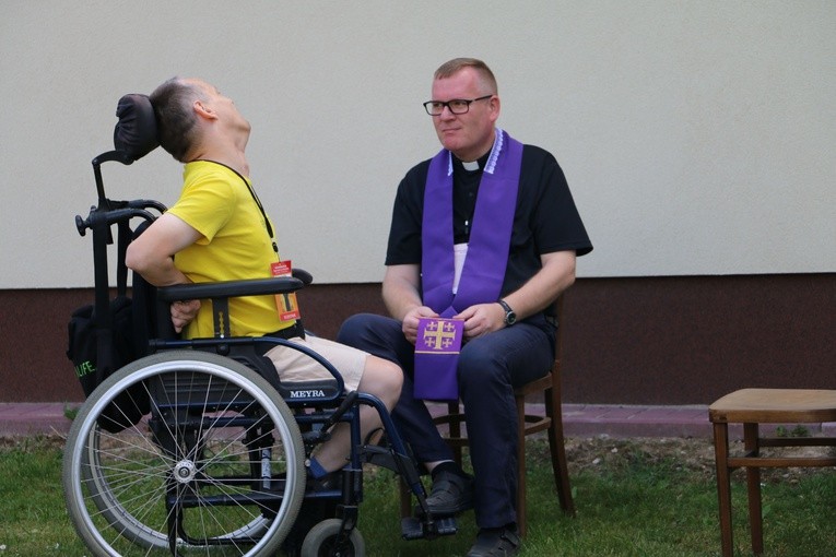Wczasorekolekcje niepełnosprawnych w Pułtusku