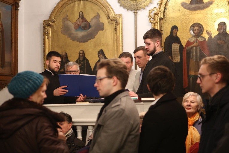 Modlitwa ekumeniczna w cerkwi