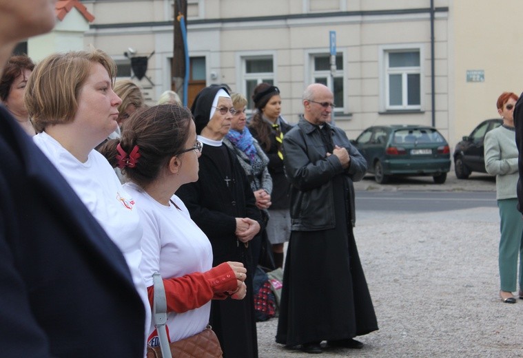 Znaki ŚDM w Płocku - zakład karny