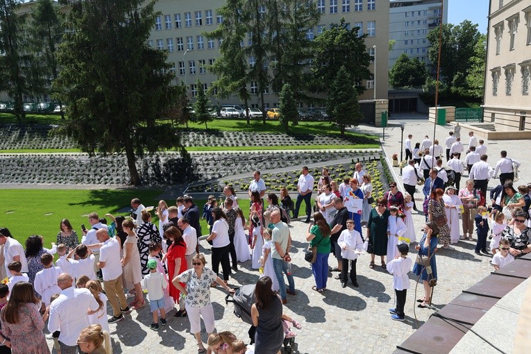 Pielgrzymka dzieci pierwszo- i wczesnokomunijnych do katedry