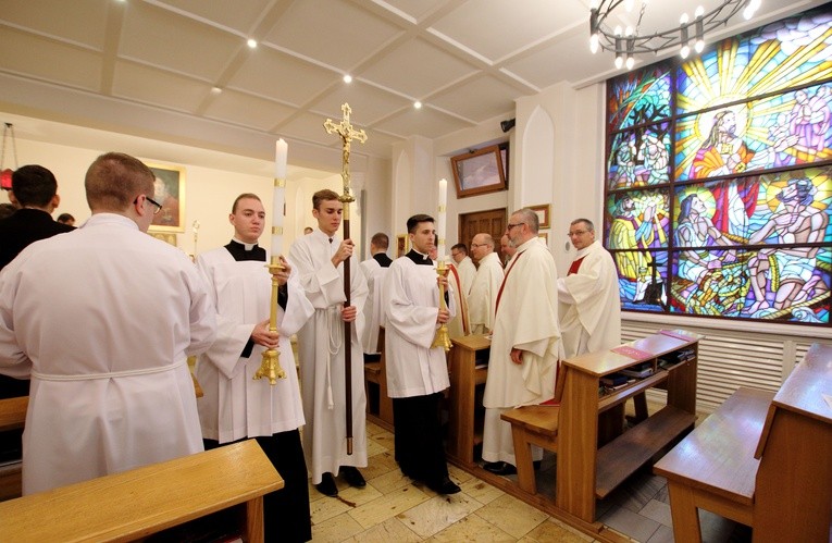Obłóczyny w elbląskim WSD