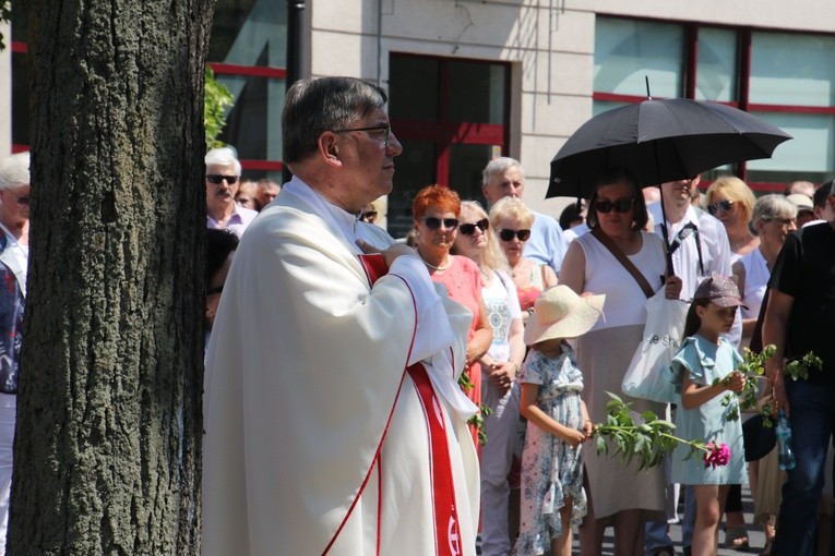 Płock. Procesja Bożego Ciała