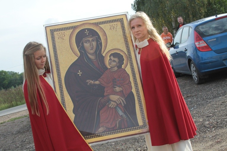 Znaki ŚDM w Ciechanowie