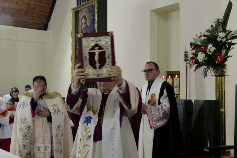 Modlin. Nawiedzenie w parafii św. Maksymiliana Kolbego