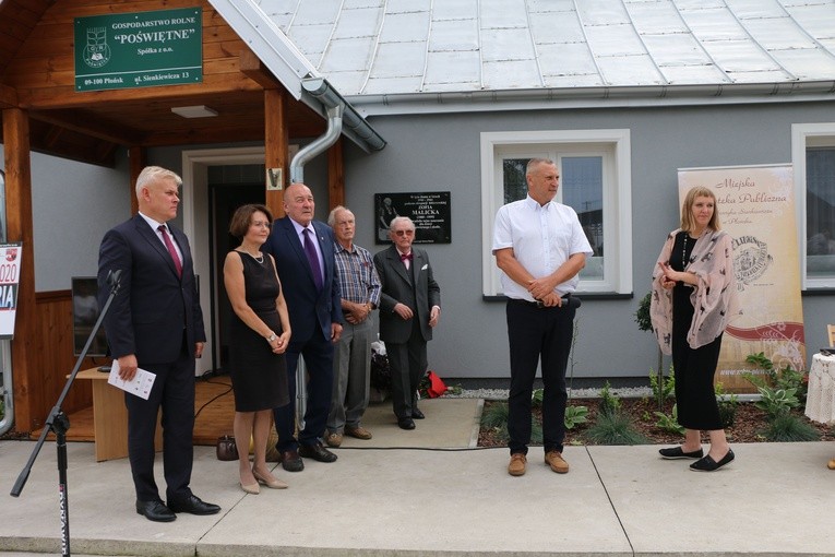 Płońsk. Tablica Zofii Malickiej