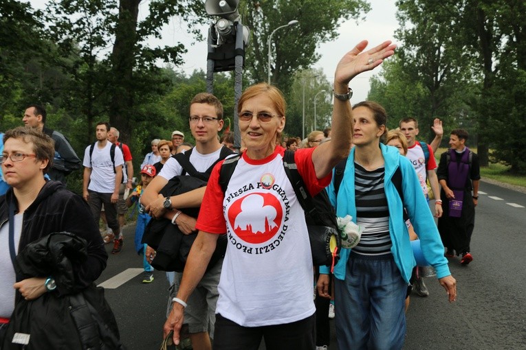 Pierwszy dzień pielgrzymki - przedpołudnie