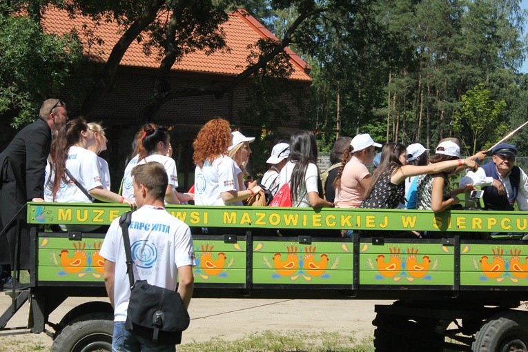 ŚDM. Pielgrzymi w skansenie