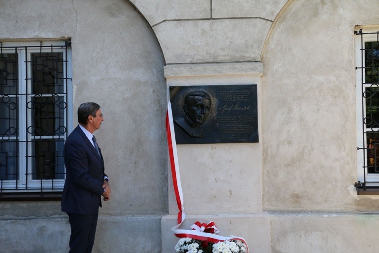 Czerwińsk n. Wisłą. Odsłonięcie tablicy upamiętniającej bł. ks. Józefa Kowalskiego