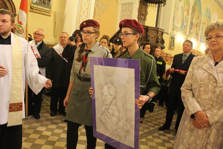 Relikwie św. Jana Pawła II w Sierpcu