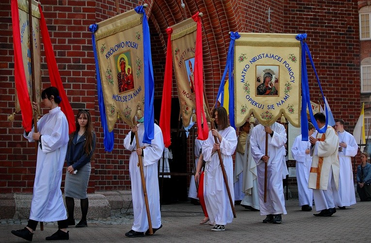 Elbląg. Uroczystość Bożego Ciała 