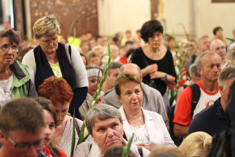 Pielgrzymka. W kaplicy Matki Bożej