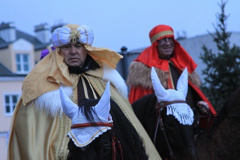 Ciechanów. Orszak Trzech Króli. Część 1