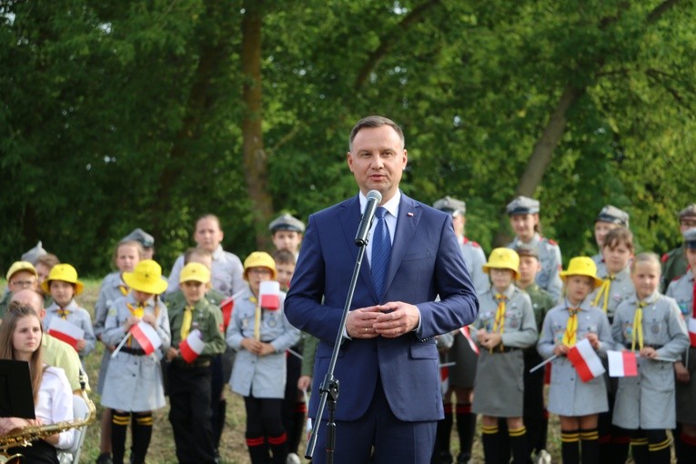 Prezydent RP Andrzej Duda w Makowie Mazowieckim